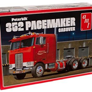 AMT Peterbuilt 352 Pacemaker Cabover (Coca Cola) 1:25 Scale Model Kit (AMT1090)