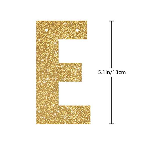 Gold Hello 31 Birthday Banner, Gold Glitter Happy 31st Birthday Party Decorations, Supplies