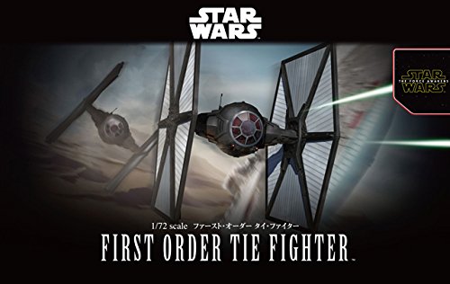 Bandai Hobby Plastic Model First Order Tie Fighter Star Wars: The Force Awakens Kit (1/72 Scale)