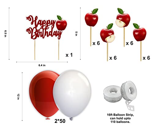 Seyal® Apple Theme Birthday Party Supplies