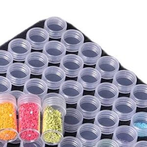 Diamond Painting Container Storage with 20 Bottles/88 Bottles, Jewelry Container Tool Box for Beads, Rhinestones