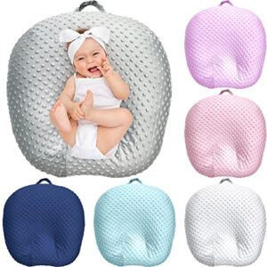 6 pcs newborn lounger cover removable slipcover for baby lounger cover soft minky dot newborn lounger pillow for infant ultra comfortable safe for babies