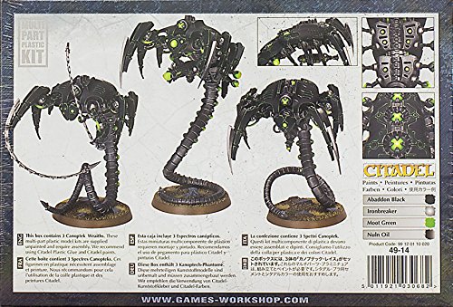 Games Workshop 99120110020 Necron Canoptek Wraiths Acton Figure