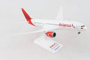 daron skymarks avianca 787-8 aircraft with gear new livery (1/200 scale)