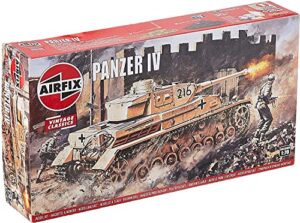 airfix panzer iv f1 / f2 tank 1:76 vintage classics military plastic model kit a02308v