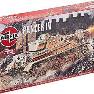Airfix Panzer IV F1 / F2 Tank 1:76 Vintage Classics Military Plastic Model Kit A02308V