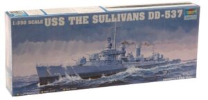 trumpeter 1/350 scale uss the sullivans dd537 destroyer
