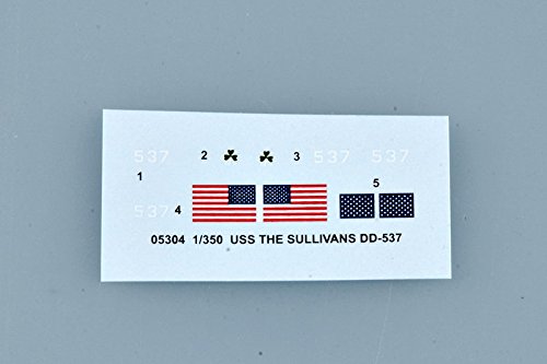 Trumpeter 1/350 Scale USS The Sullivans DD537 Destroyer