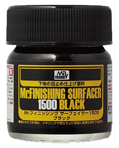 Mr. Finishing Surfacer 1500 Black Bottle