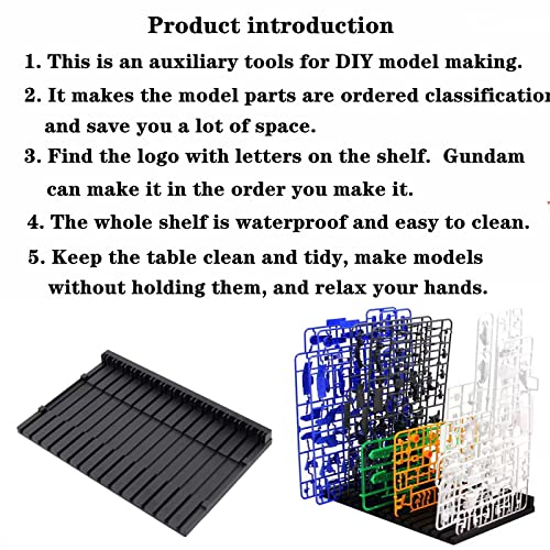 Suitable for Parts Placement Shelf Made by Gundam Model,Model Frame,Model Parts Rack.