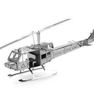 Metal Earth Huey UH-1 Helicopter 3D Metal Model Kit Fascinations