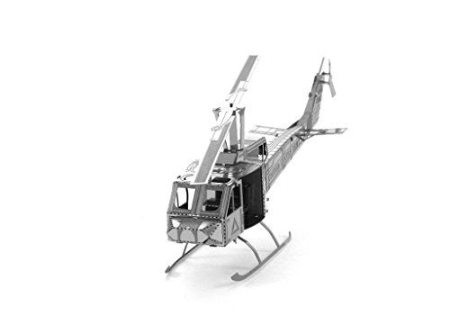 Metal Earth Huey UH-1 Helicopter 3D Metal Model Kit Fascinations