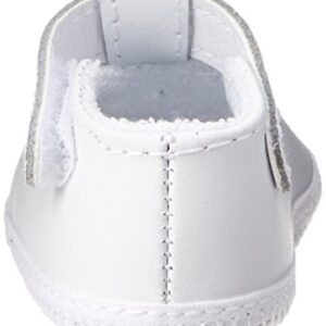 Baby Deer, Baby-Girls Crib Shoe, White, 00(Preemie)