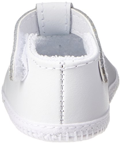 Baby Deer, Baby-Girls Crib Shoe, White, 00(Preemie)