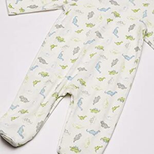 Little Me baby boys and Toddler Sleepers, Dinosaur Print, 3 Months US