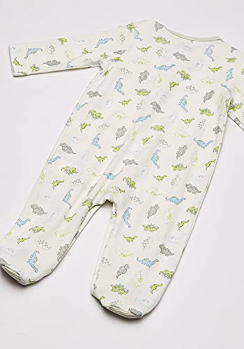 Little Me baby boys and Toddler Sleepers, Dinosaur Print, 3 Months US