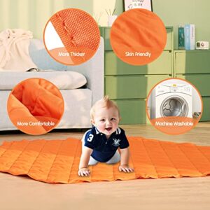 Hexagon Baby Play Mat Cover for CELETOY Portable Play Yard 64 Inch Soft, Washable, Hexagonal Mats - Portable for Indoor and Outdoor Play