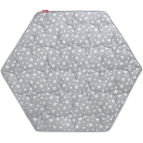 Hexagon Baby Play Mat Cover for CELETOY Portable Play Yard 64 Inch Soft, Washable, Hexagonal Mats - Portable for Indoor and Outdoor Play