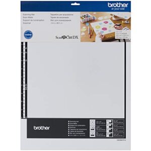 brother scanncut dx mat cadxmats12, 12″ x 12″ scanning mat, non-tack to convert materials into custom designs