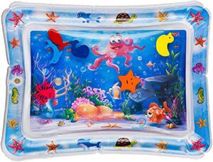 inflatable water mat infants and toddlers, perfect for fun time play activity center your baby’s stimulation growth