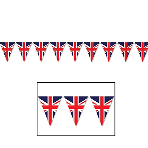 Britain United Kingdom Party Decorations 30 Piece Bundle Table Cover Banner Door Cover Photo Fun Signs Dangling whirls