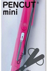 RayMay Pen Style Portable Scissors Pen Cut, Mini Pink (SH503 P)