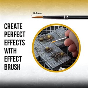 Wargames Delivered Army Painter Brushes - Miniature Paint Brush Set 15 Standard Model Paint Brush: Dry Brush, Effect Brush and Fine Tip Detail Paint Brush, Acrylic Brush set for Plastic Model Painting