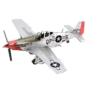 fascinations metal earth p-51d mustang sweet arlene 3d metal model kit