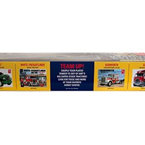 AMT Fruehauf Plated Tanker Trailer (Sunoco) 1:25 Scale Model Kit