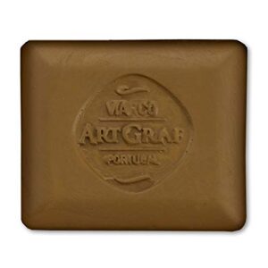 art graf water-soluble tailors chalk square disc, ochre