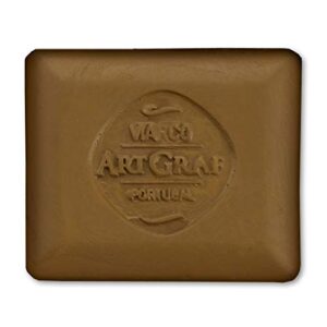 Art Graf Water-Soluble Tailors Chalk Square Disc, Ochre