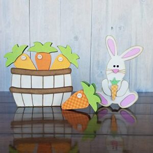 Foundations Décor, Barrel with Bands, DIY Home Decor Craft Kit - April Carrots