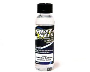 ultimate clear coat airbrush paint 2oz – for mirror chrome