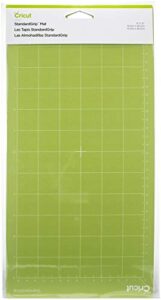cricut expression machine standard grip cutting mat, 6″ x 12″, green, 2 count