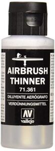 vallejo airbrush thinner model