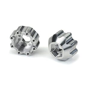 Pro-line Racing 1/8 8x32 to 17mm 1/2" Offset Aluminum Hex Adapters PRO635300 Electric Car/Truck Option Parts