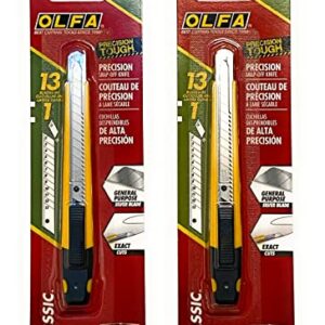 OLFA 5023 Multi-Purpose Craft Knife , 9mm (2 Pack)