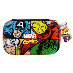 marvel avengers molded pencil and utlity case featuring hulk and more for boys