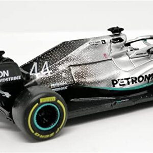 Bburago Mercedes AMG Petronas F1 W07 Hybrid Lewis Hamilton #44 Diecast Car 1:43