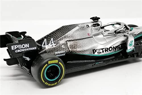 Bburago Mercedes AMG Petronas F1 W07 Hybrid Lewis Hamilton #44 Diecast Car 1:43