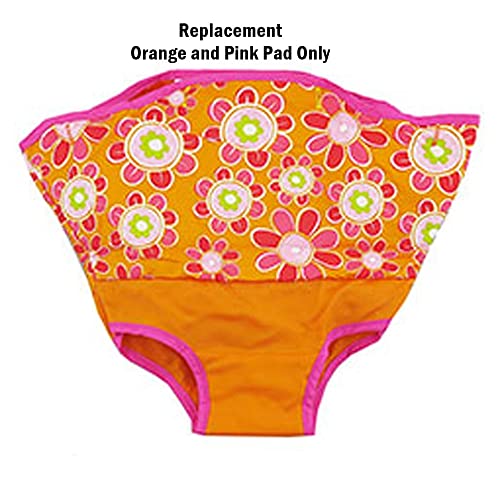 Replacement Part for Fisher-Price Pink Petals Jumperoo - DJC81 ~ Replacement Pad ~ Orange and Pink