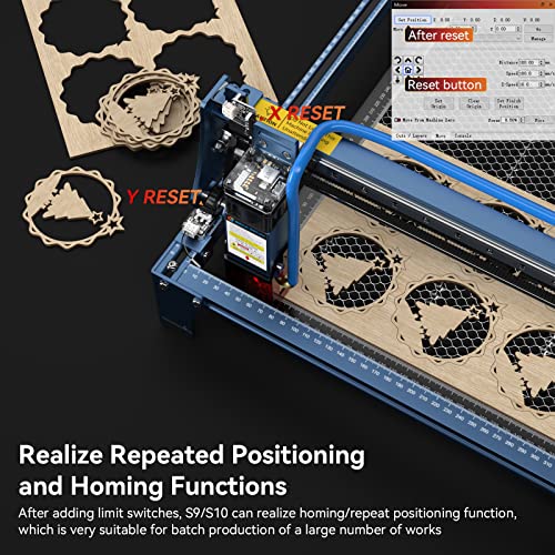 SCULPFUN S9/S10 Limit Switchs for Homing Positioning