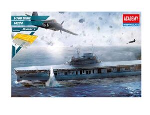 academy uss enterprise cv-6 aircraft carrier battle of midway modeler’s edition plastic model kits 1/700 scale