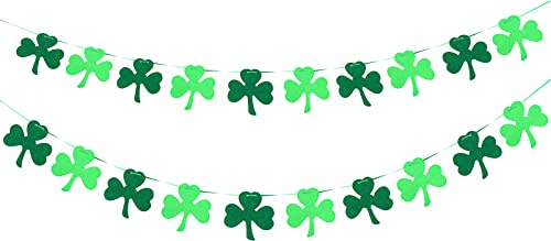 St Patricks Day Decorations Shamrock banner Decor Garland St. Patrick's Day Party Supplies