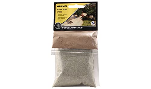 WOODLAND SCENICS C1288 Fine Buff Gravel