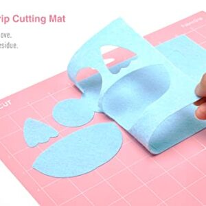 Monicut 2 Pcs Fabricgrip Cutting Mat for Cricut Maker 3/Maker/Explore 3/Air 2/Air/One 12"x12" Replacement Cutting Mats for Cricut Cutting Mats for DIY Projects