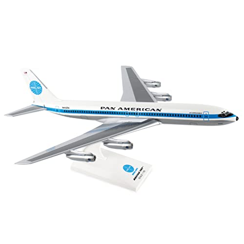 Daron Skymarks SKR877 Pan American World Airways 707 1/150 Scale Airplane Model Jet Clipper Monsoon Livery REG#N415PA