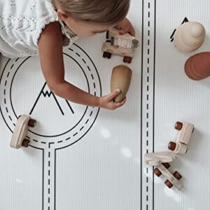 Ofie mat by Little Bot, Baby Play mat (Stripe + Country Road Nordic)