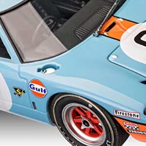 Revell Vell 07696 Ford GT 40 Le Mans 1968 Limited Edition Model Kit 1:24 Scale, Unvarnished