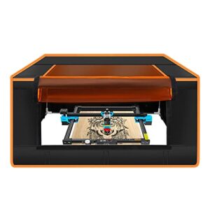 twotrees laser engraver enclosure 740x700x400mm fireproof protective cover with ventilation system for indoor laser engraver d1 pro a5 s10 a20 pro le400pro master 2 3 tts-25 tts-55 upgrade accessories